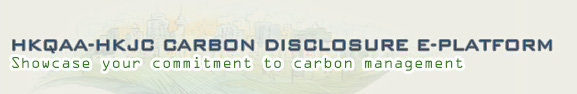 HKQAA-HKJC Carbon Disclosure e-Platform
